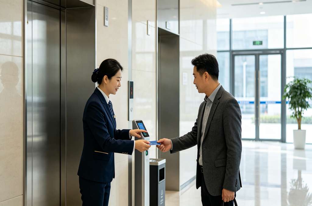 科苑隆梯控卡 楼宇电梯刷卡权限管理系统