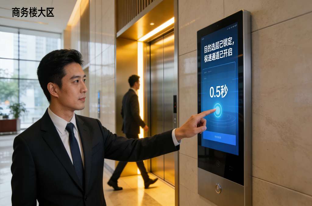 目的选层新境界，科苑隆派梯为商务楼宇注入快能量