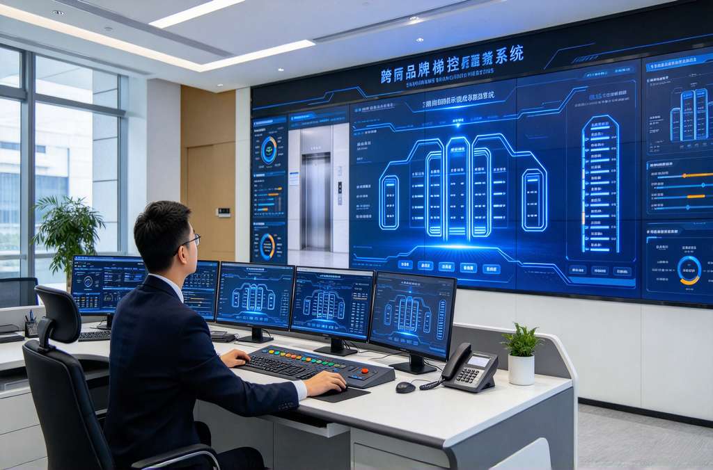 多品牌电梯难管控？科苑隆派梯告别拥堵空跑