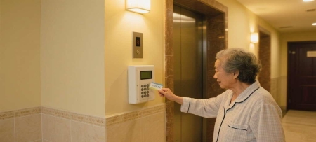 住宅小区电梯梯控