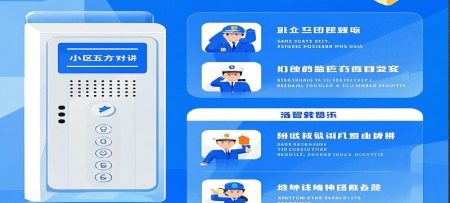 电梯五方对讲系统